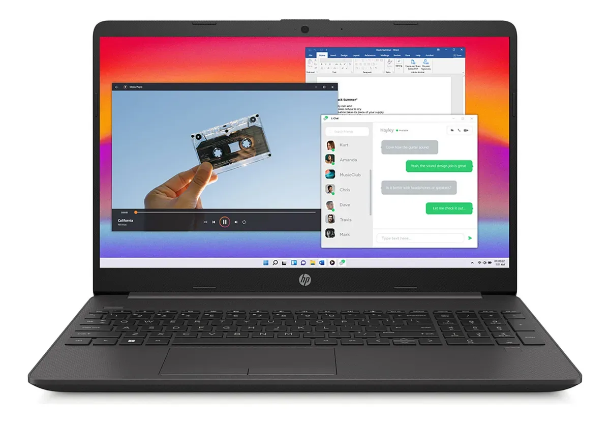 Notebook Hp 250 G9 Intel Core I3 8gb Ram 256gb Ssd